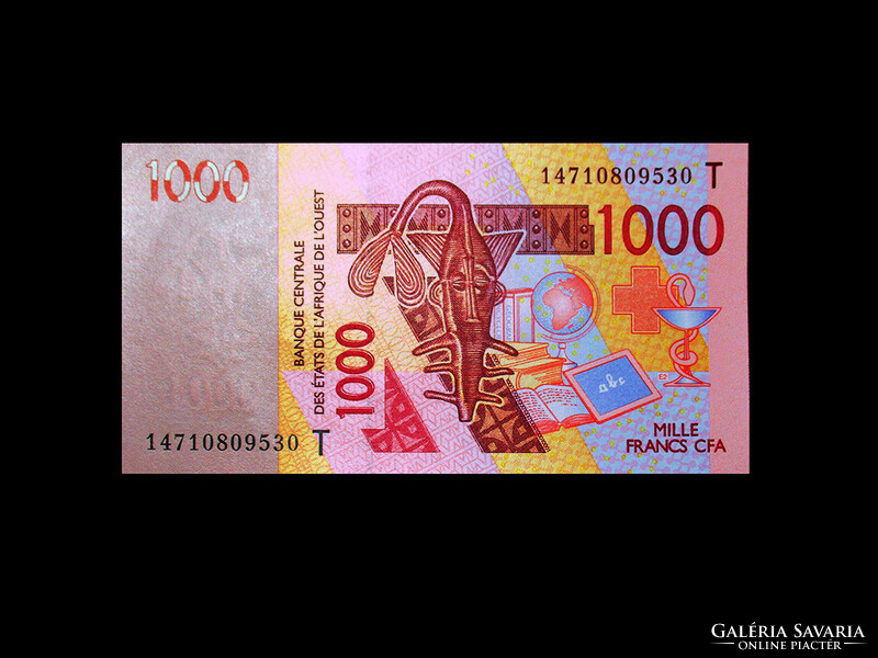 Unc - 1000 francs - West African countries - 2003 (the common currency!) Read!