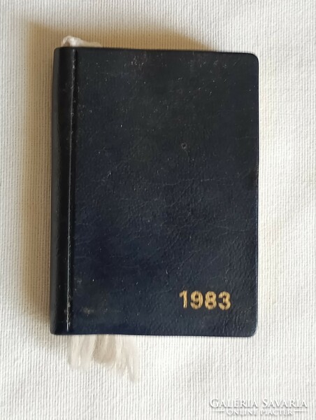 Deadline diary 1983 miniature 7x5cm ures not scribbled