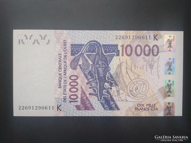 West African States 10000 francs 2003 unc