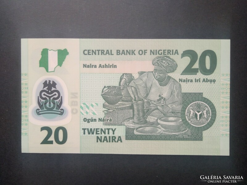 Nigeria 20 naira 2021 oz