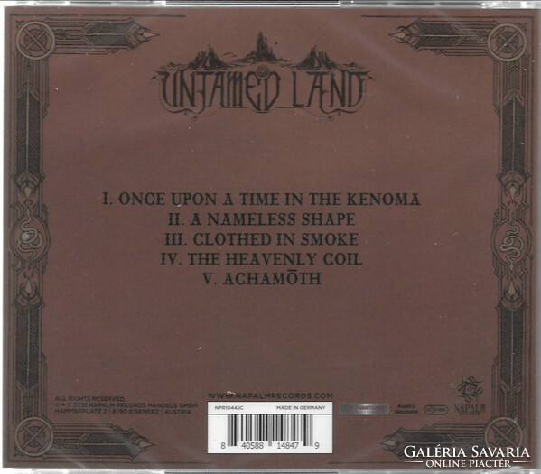 Untamed land - like creatures seeking their own forms cd 2021