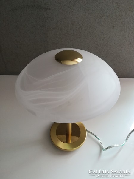 Eglo asztali érintős réz lámpa, 26 cm magas