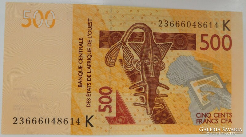 West African states / Senegal / 500 francs 2012-23 unc