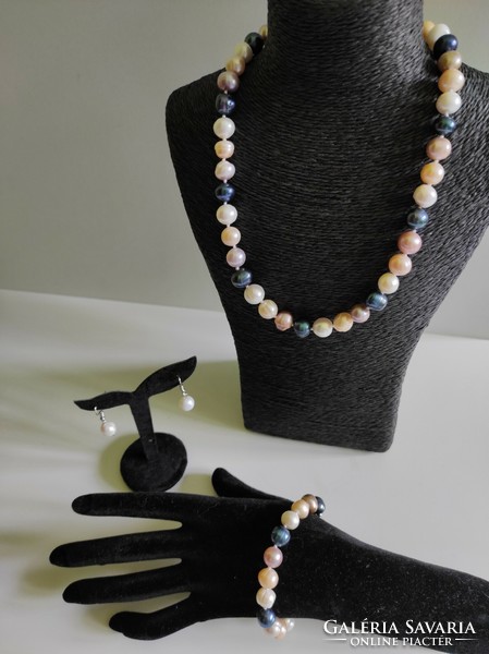 Wonderful cultured pearl jewelry set
