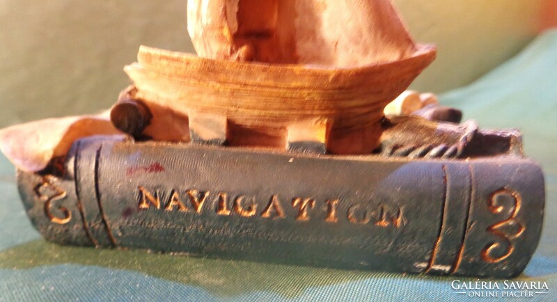 Navigation ship ceramic relic