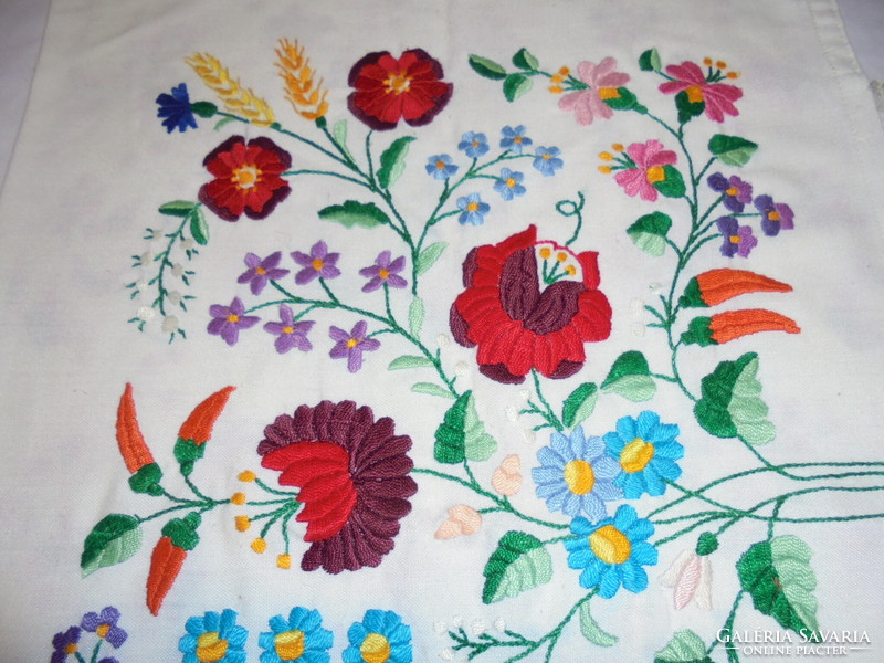 Kalocsa embroidered decorative pillow