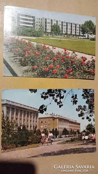 Dunaújváros 1965, 6 postcards