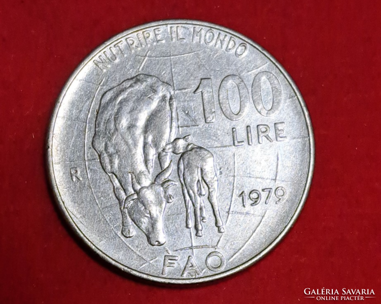 Italy fao 100 lira 1979 (671)