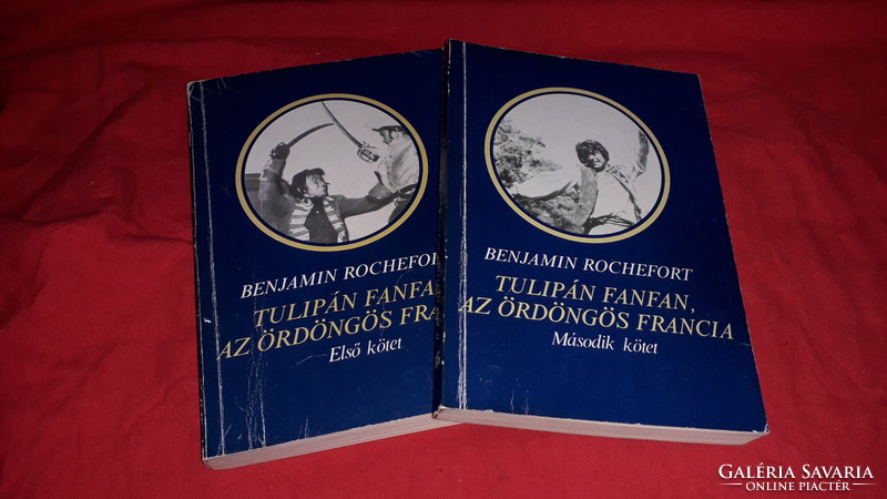 1984. Benjamin Rochefort - Tulipán Fanfan, az ördöngös francia I-II. könyv a képek szerint ÁRKÁDIA
