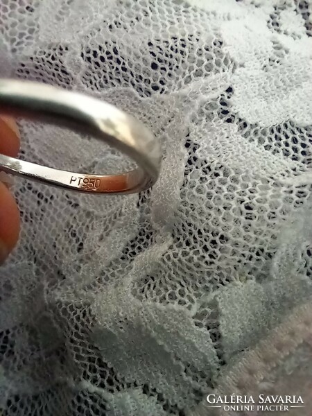 Eredeti Platina gyémánt gyűrű