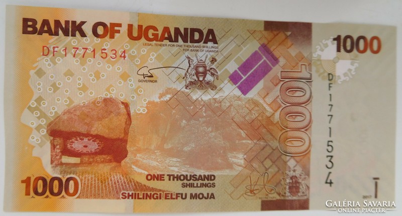 Uganda 1000 shilings 2017 UNC