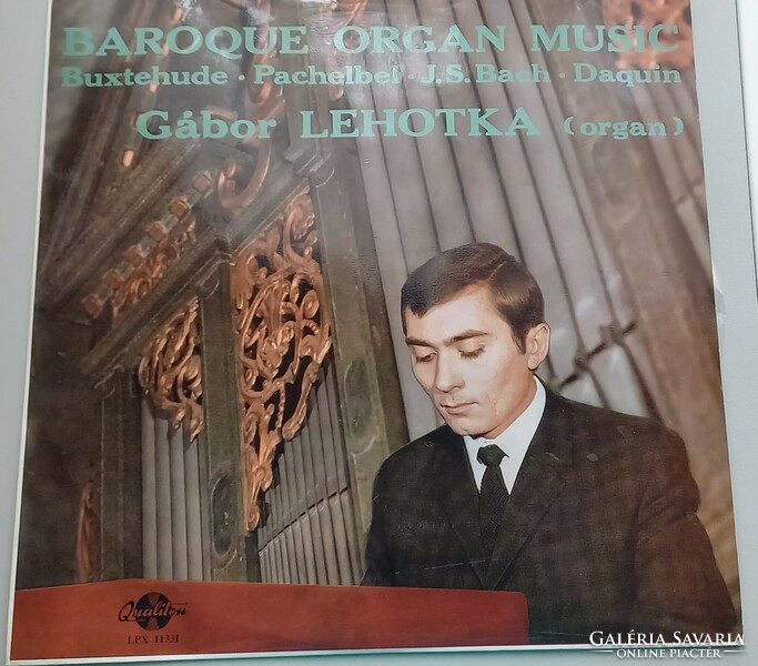 Gábor Lehotka: baroque organ music