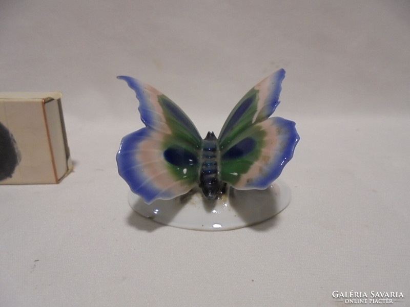 Old Rosenthal porcelain butterfly, butterfly figure, nipp - damaged