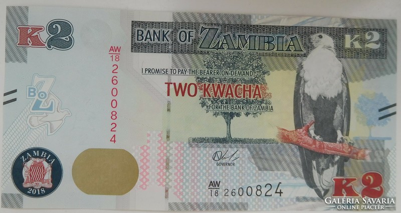 Zambia 2 kwacha 2020 oz