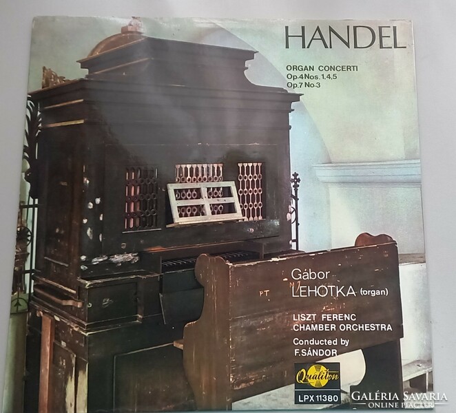 Gabor Lehotka Handel Organ Concert