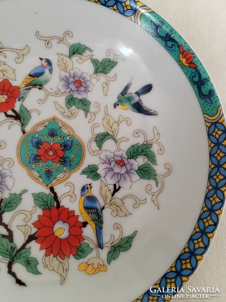 Oriental - porcelain plate, offering