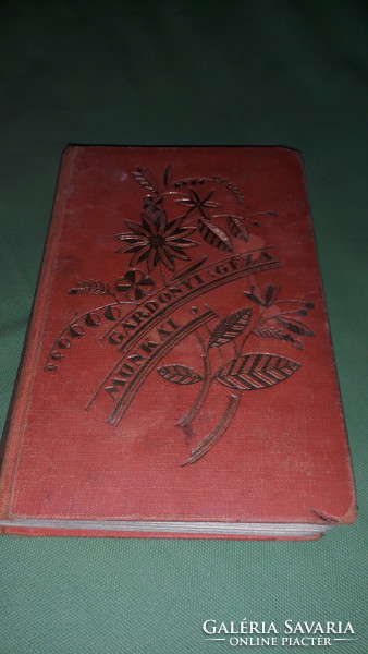 1915.Gárdonyi Géza - Átkozott józanság regény könyv a képek szerint DANTE
