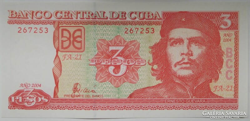 Cuba 3 pesos 2004 oz