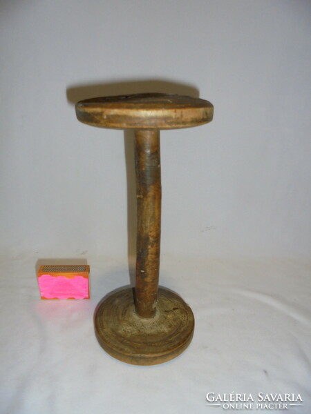 Antique wooden spindle - loom part