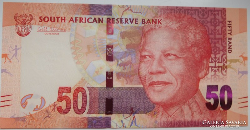 Dél- Afrikai Köztársaság 50 rand 2015 UNC