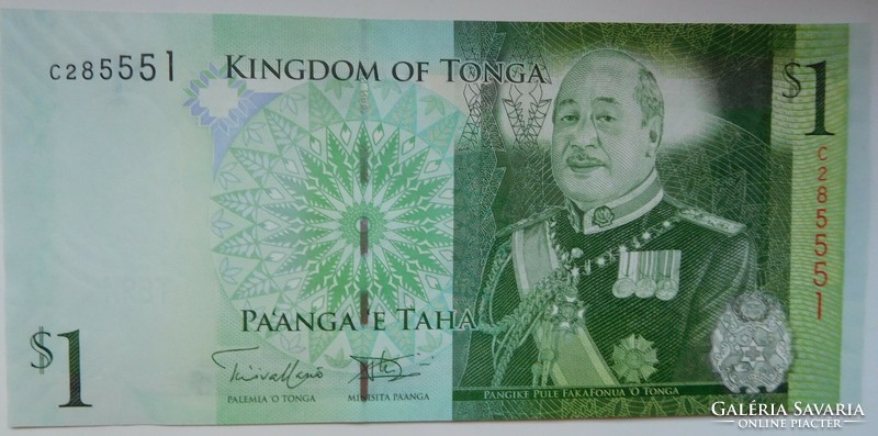Tonga 1 Pa'anga 2009 UNC