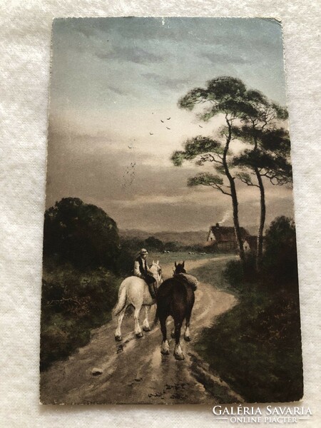 Antik, régi képeslap - 1914                                       -10.