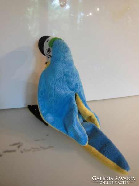 Parrot - 15 x 18 cm - plush - from collection - German - flawless