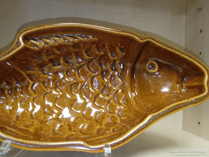 Large fish ceramic baking dish