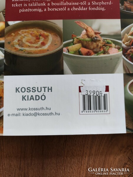 One-dish dishes - illustrated 256-page large cookbook - kossuth publishing house