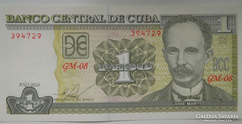 Cuba 1 peso 2016 oz