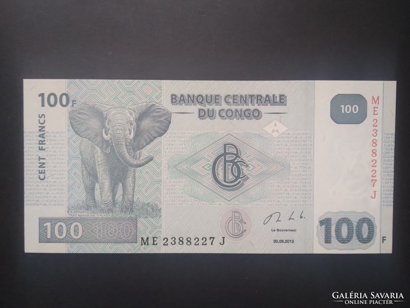 Congo 100 francs 2013 unc