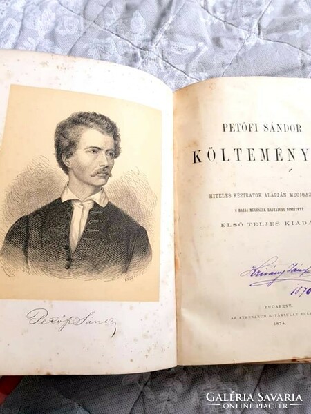 First complete edition of all the poems of Sándor Petőfi, 1874