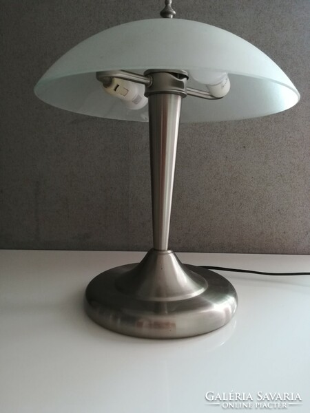 Trio pilz table lamp, with opal glass, 35 cm high