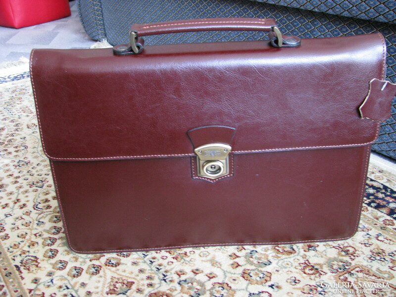 Beautiful genuine leather briefcase brand new