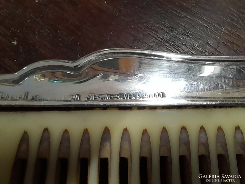 German, German silver 925 piper 4-piece combing set. Set.