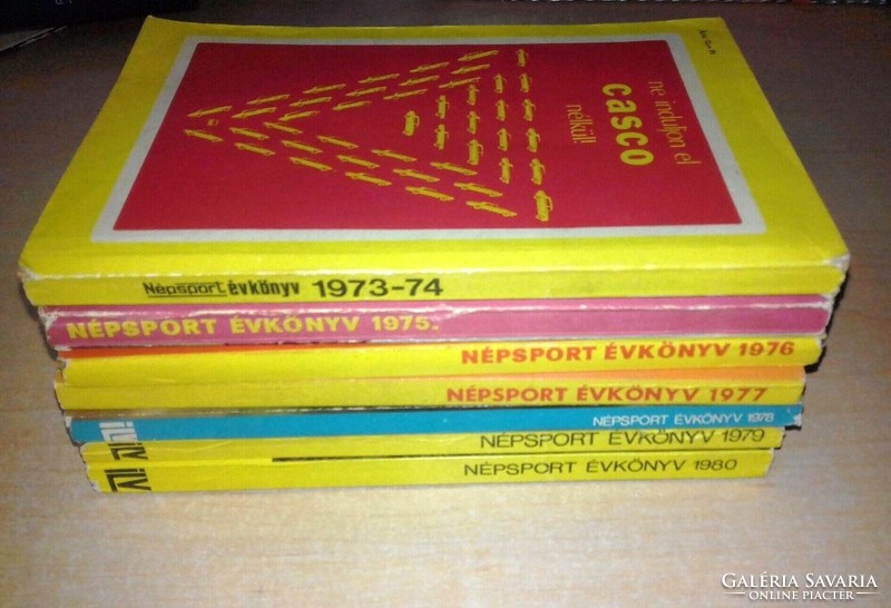 Egyben! Népsport évkönyvek 1973-1980