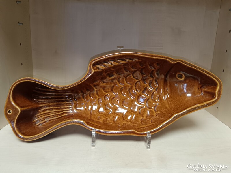Large fish ceramic baking dish