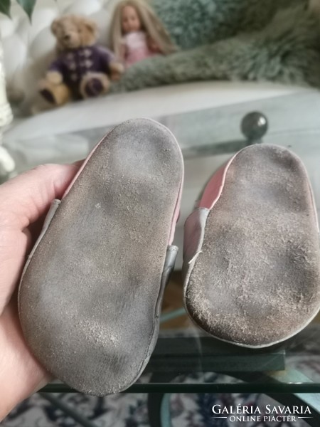 Impidimpi size 20 barefood leather slippers, soft-soled indoor girls' shoes