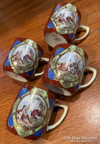 Czech porcelain coffee mug