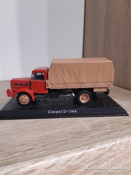 Csepel d-344, atlas small car model 1/43.