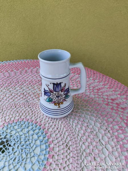 Alföldi porcelain decorative beer mug, drinking glass for sale!