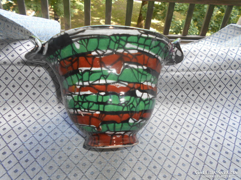 Gorka geza ceramic vase-mark pressed into mass-damaged