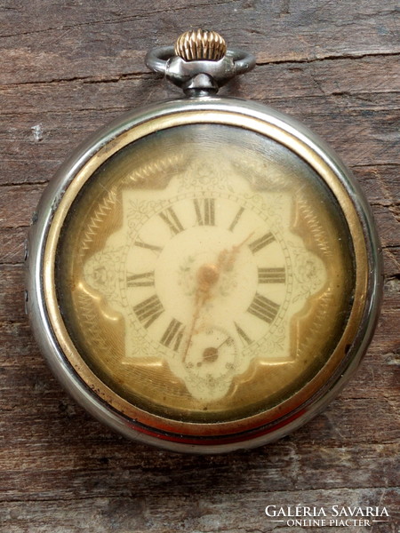 Silver pocket watch (240414)