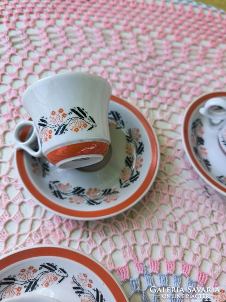 Romanian porcelain coffee set for sale!