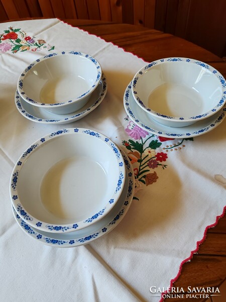 Alföldi porcelain patterned goulash, jelly, soup + vegetable plate
