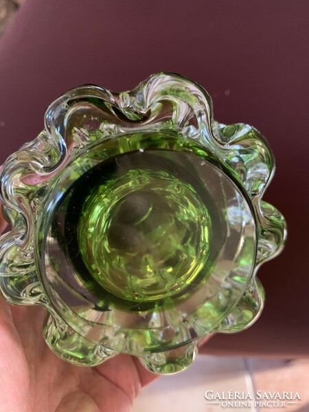 Nagyon szép Csehszlovák üveg váza