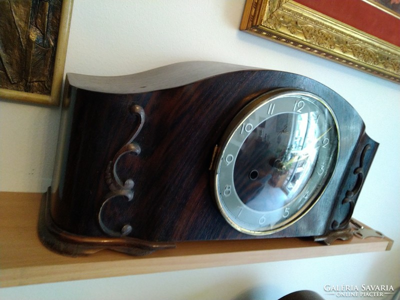 Fireplace clock for sale - works - five hammers.