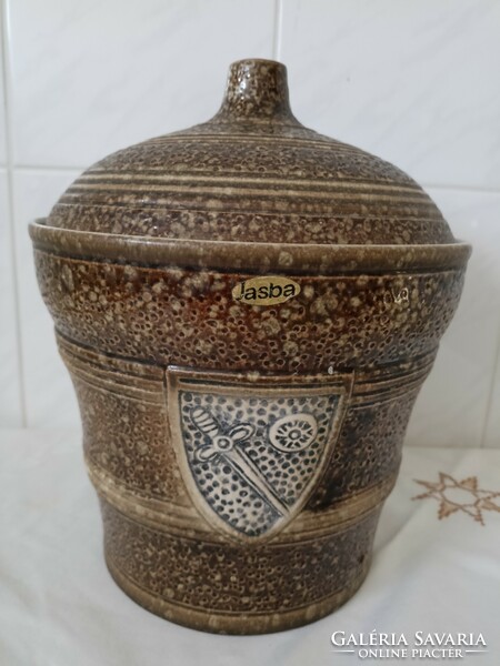 Jasba, large German ceramic with lid HUF 6,500
