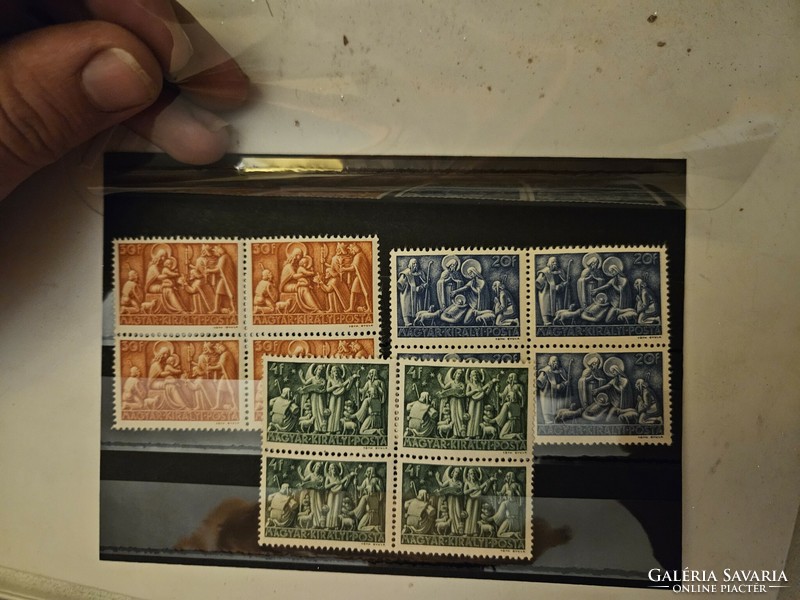 1943 Christmas stamp series **