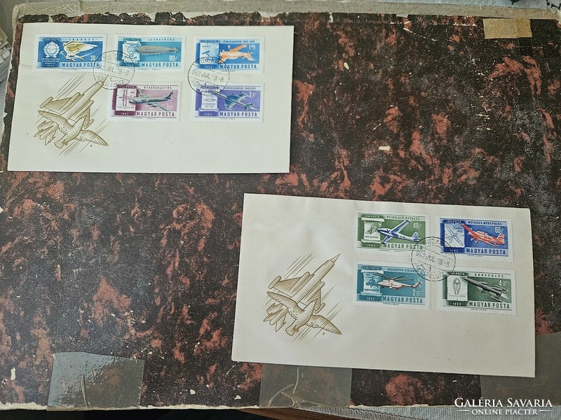 From 1962 Ikarus to the space rocket fdc